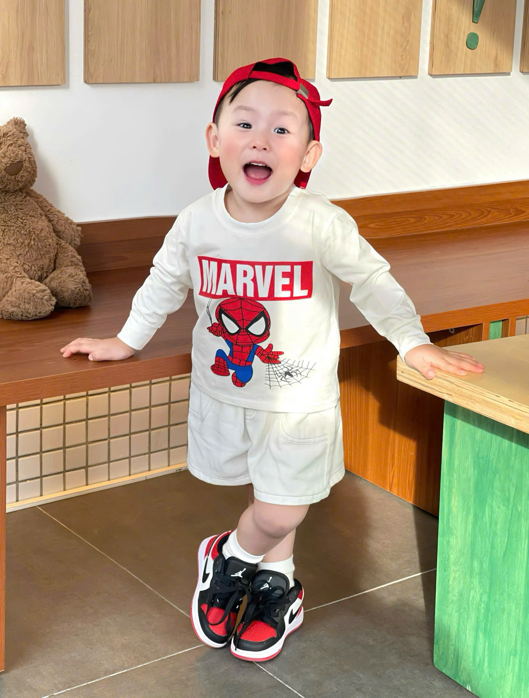 CV -K12 SET 3 ÁO SIÊU NHÂN NHỆN