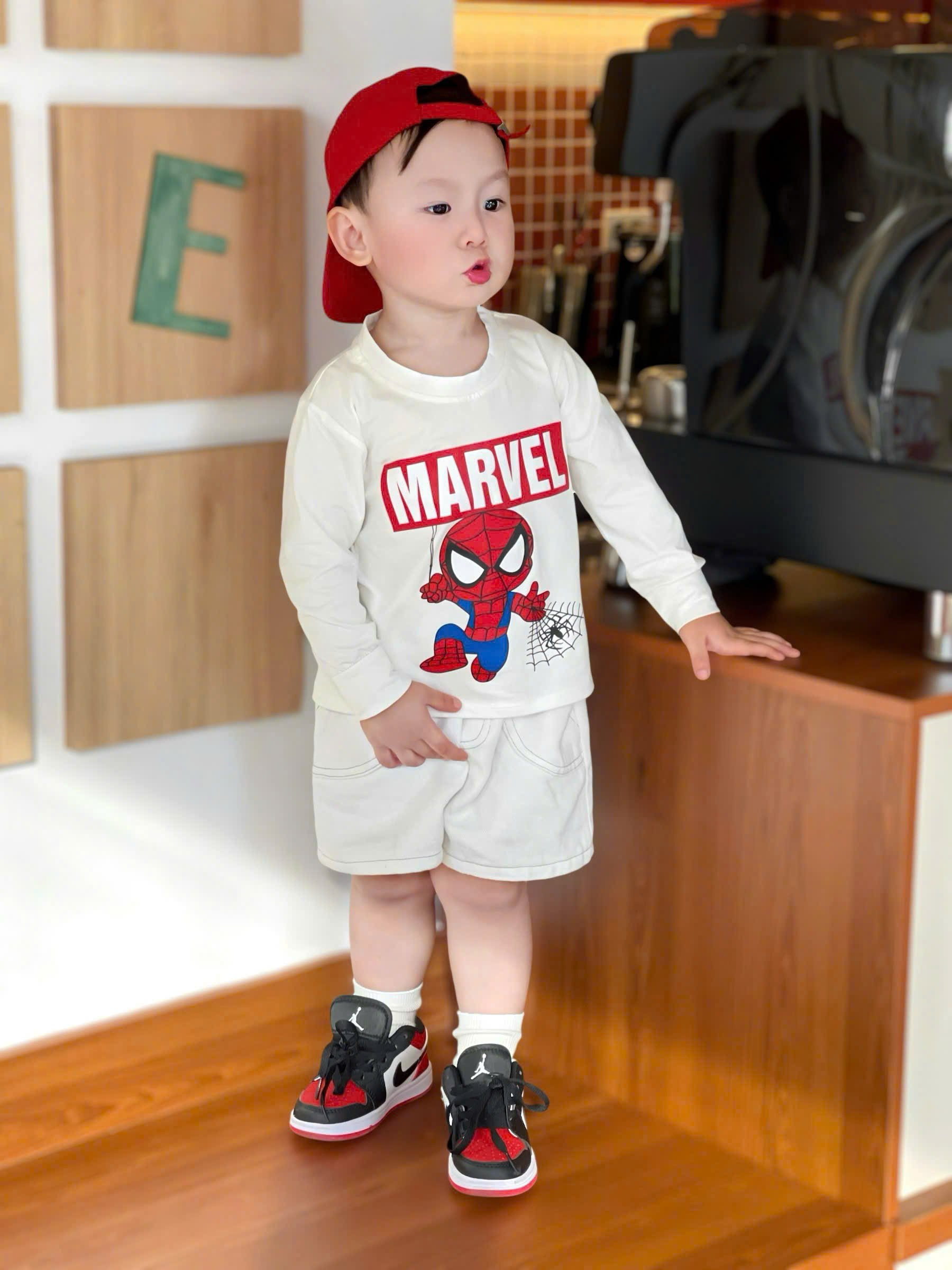 CV -K12 SET 3 ÁO SIÊU NHÂN NHỆN