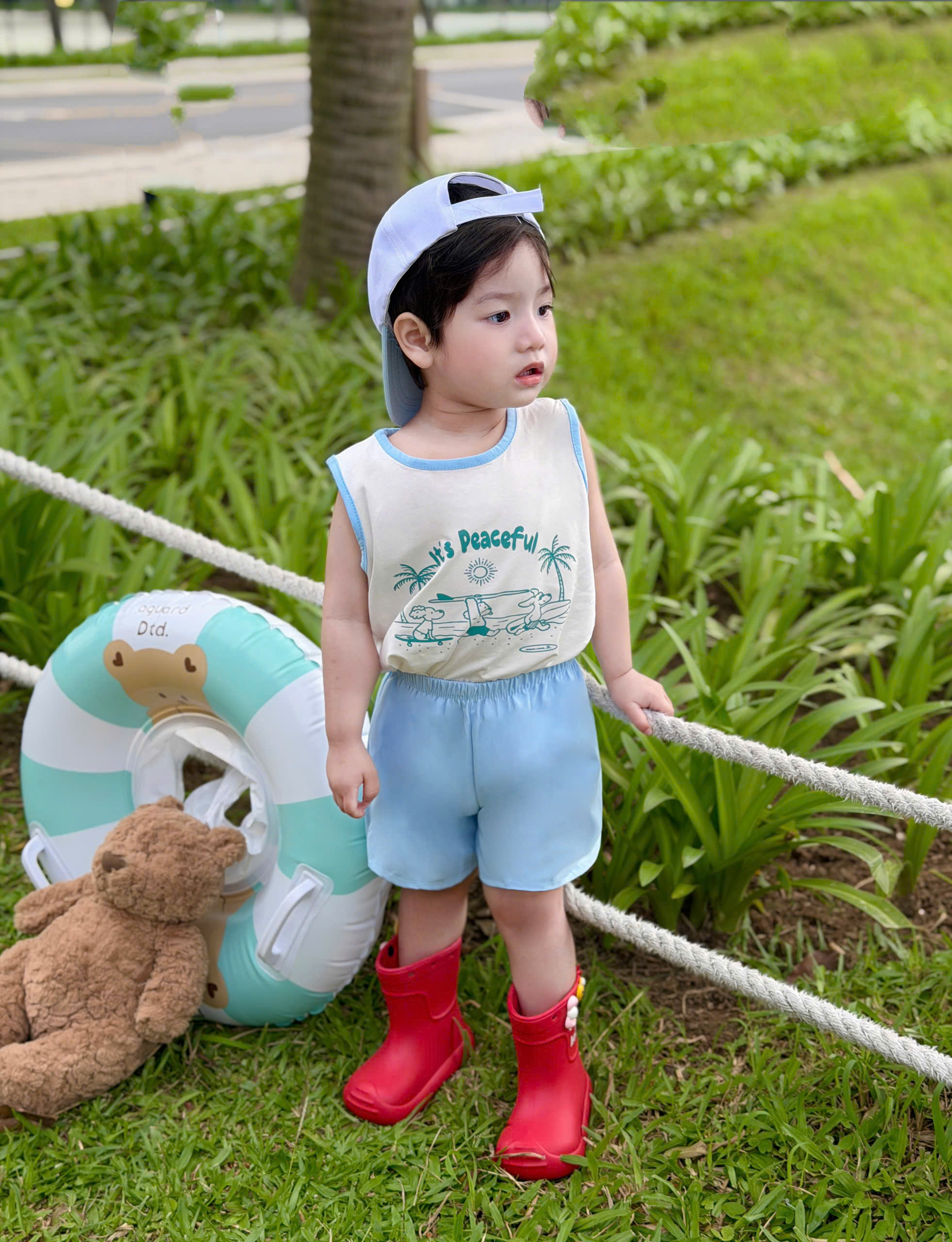 CV-K97 SET BỘ 3 CHI TIẾT CHO BÉ 2 MÀU