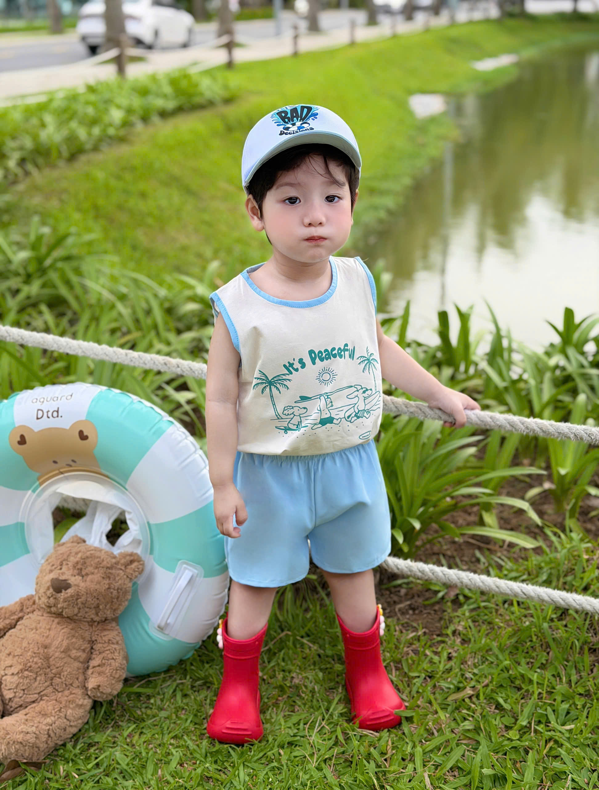 CV-K97 SET BỘ 3 CHI TIẾT CHO BÉ 2 MÀU