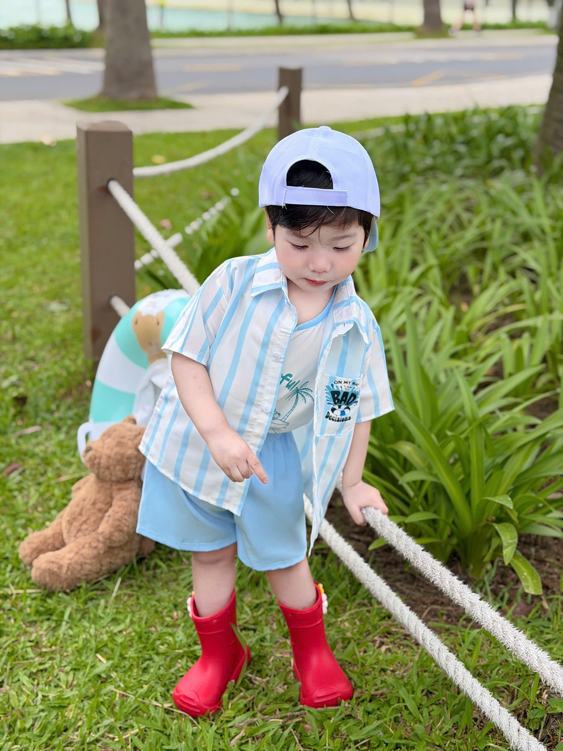 CV-K97 SET BỘ 3 CHI TIẾT CHO BÉ 2 MÀU