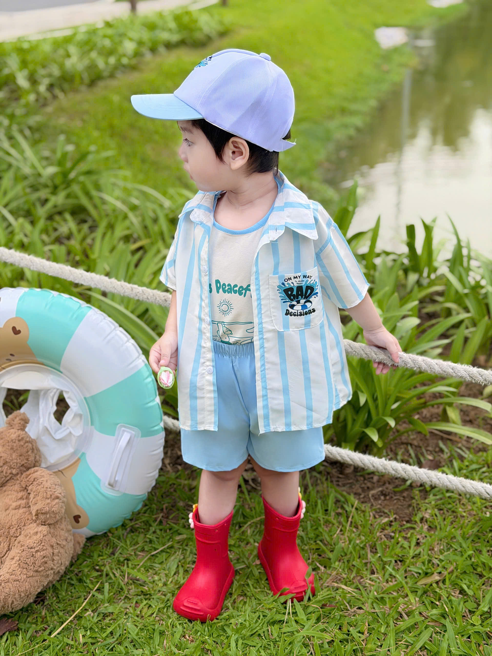 CV-K97 SET BỘ 3 CHI TIẾT CHO BÉ 2 MÀU