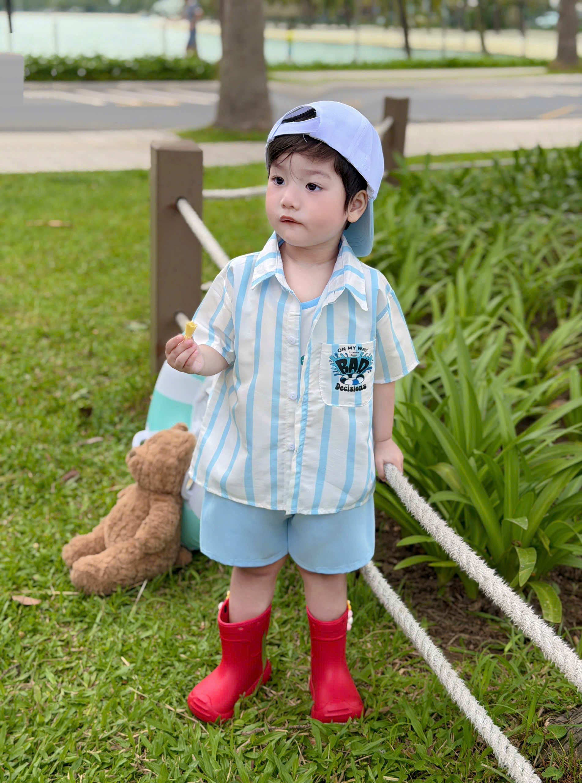 CV-K97 SET BỘ 3 CHI TIẾT CHO BÉ 2 MÀU