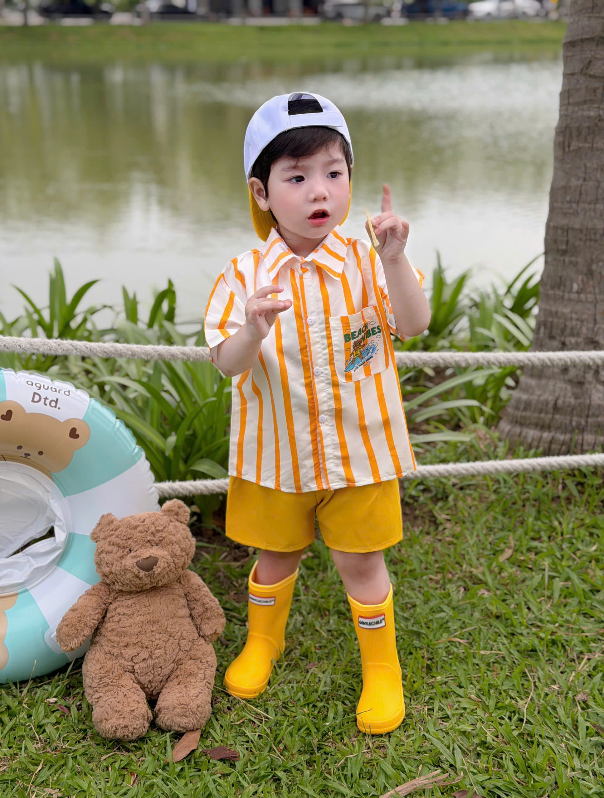 CV-K97 SET BỘ 3 CHI TIẾT CHO BÉ 2 MÀU