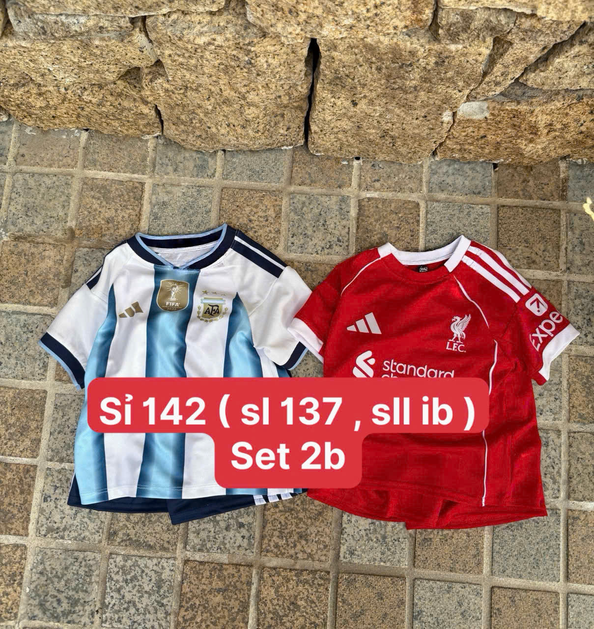 CV - L40 SET 2 BỘ THỂ THAO ĐỎ XANH