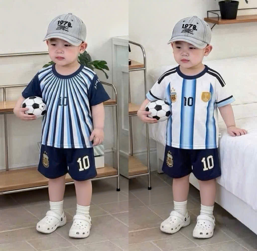 CV - MS12 SET 2 BỘ MESSI CHO BÉ ( NHÍ + NHỠ)