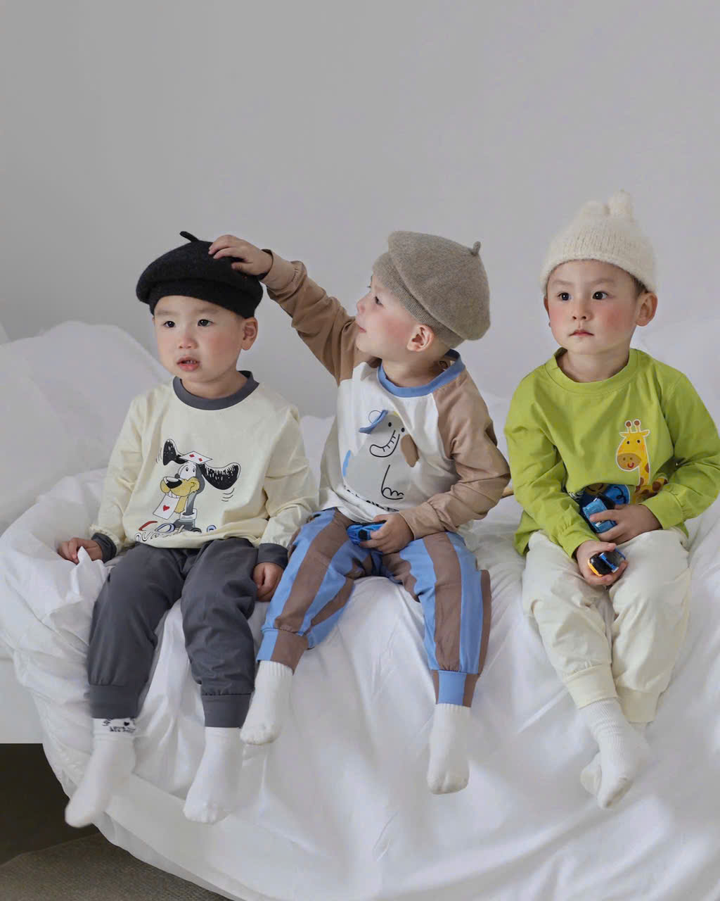 CV-N0176 SET 3 BỘ DÀI TAY CHO BÉ