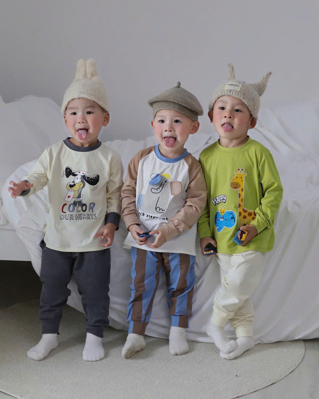 CV-N0176 SET 3 BỘ DÀI TAY CHO BÉ