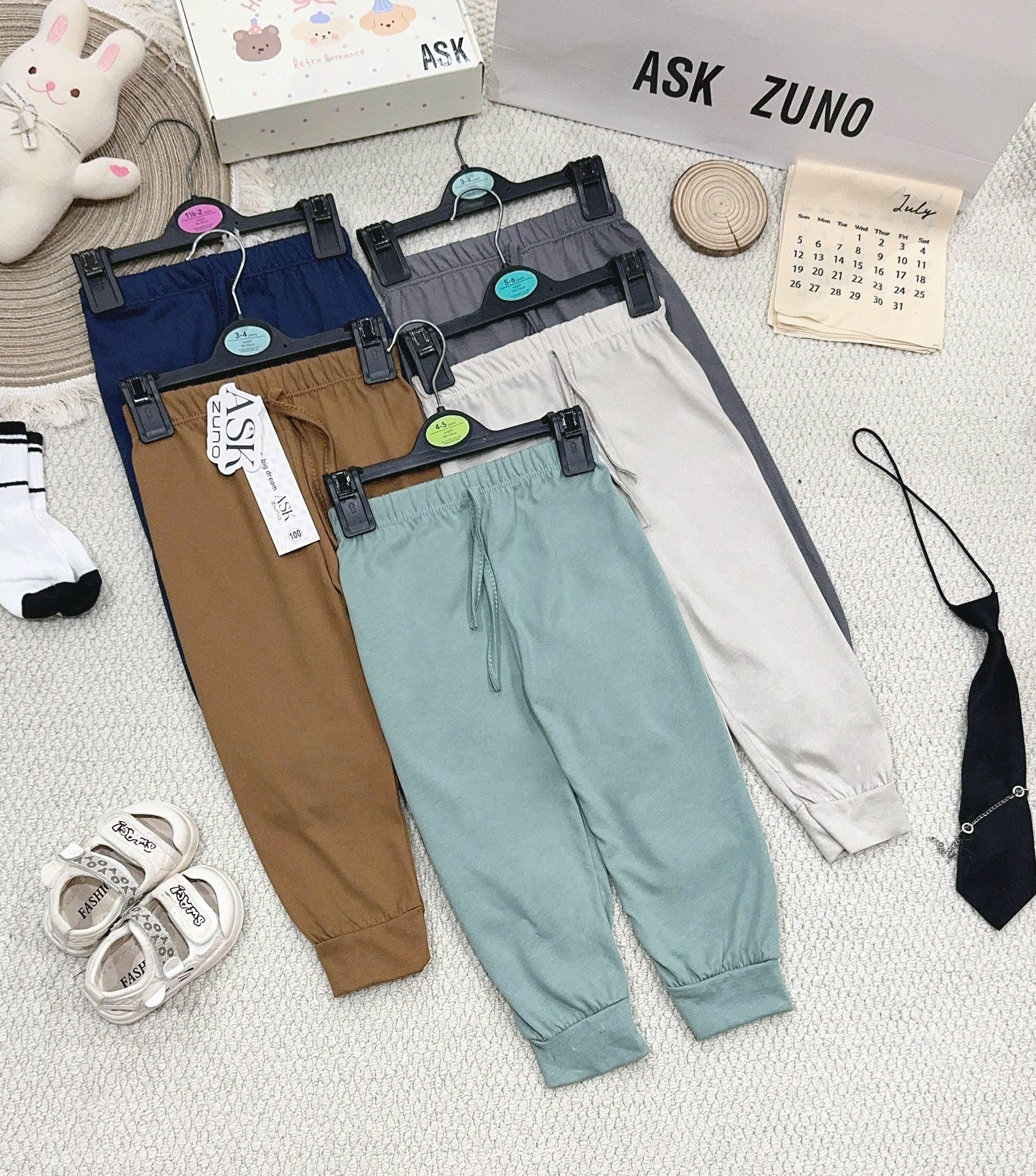 CV-N0210 SET 5 QUẦN DÀI CHO BÉ