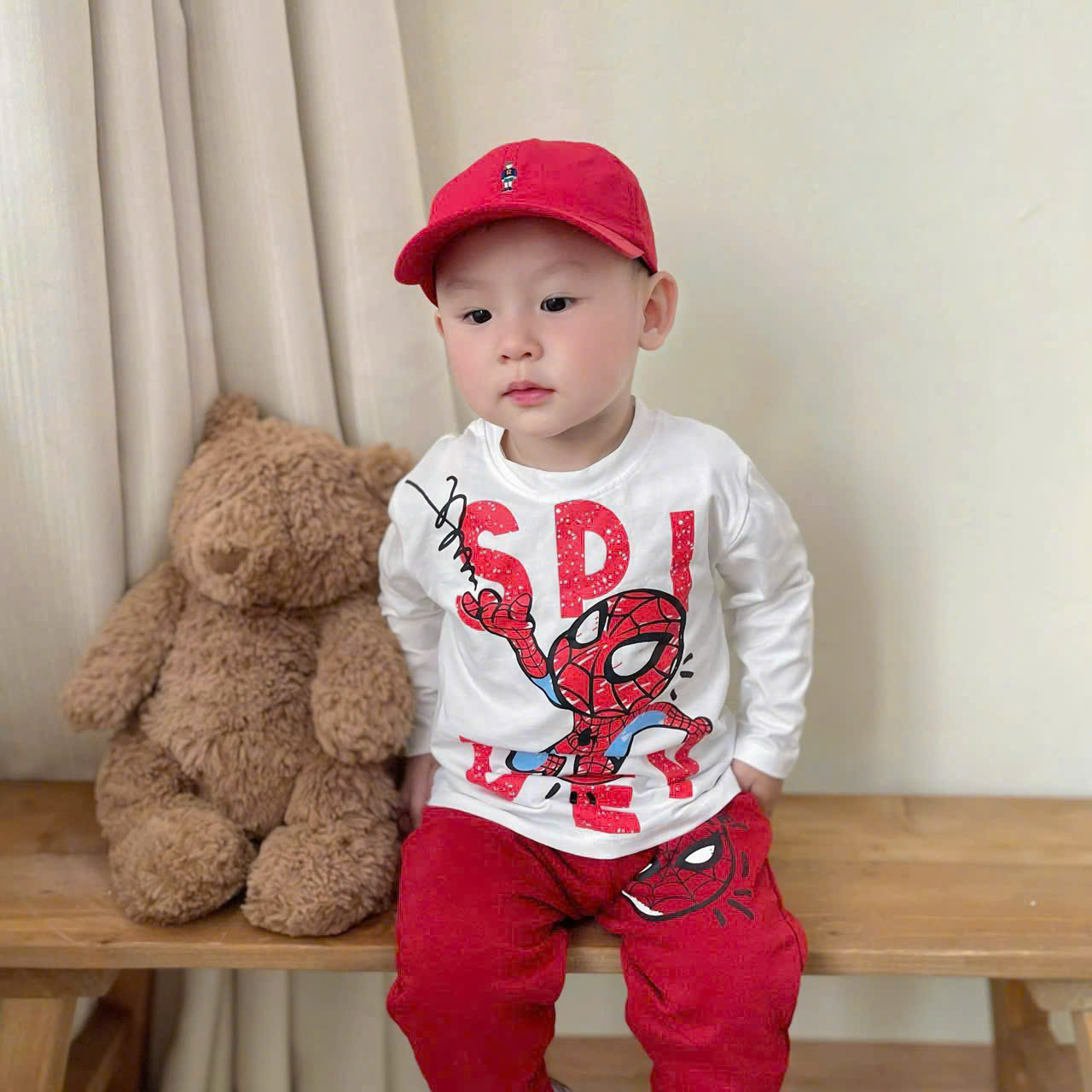 CV - N62 SET 2 BỘ NHỆN ĐỎ TRẮNG