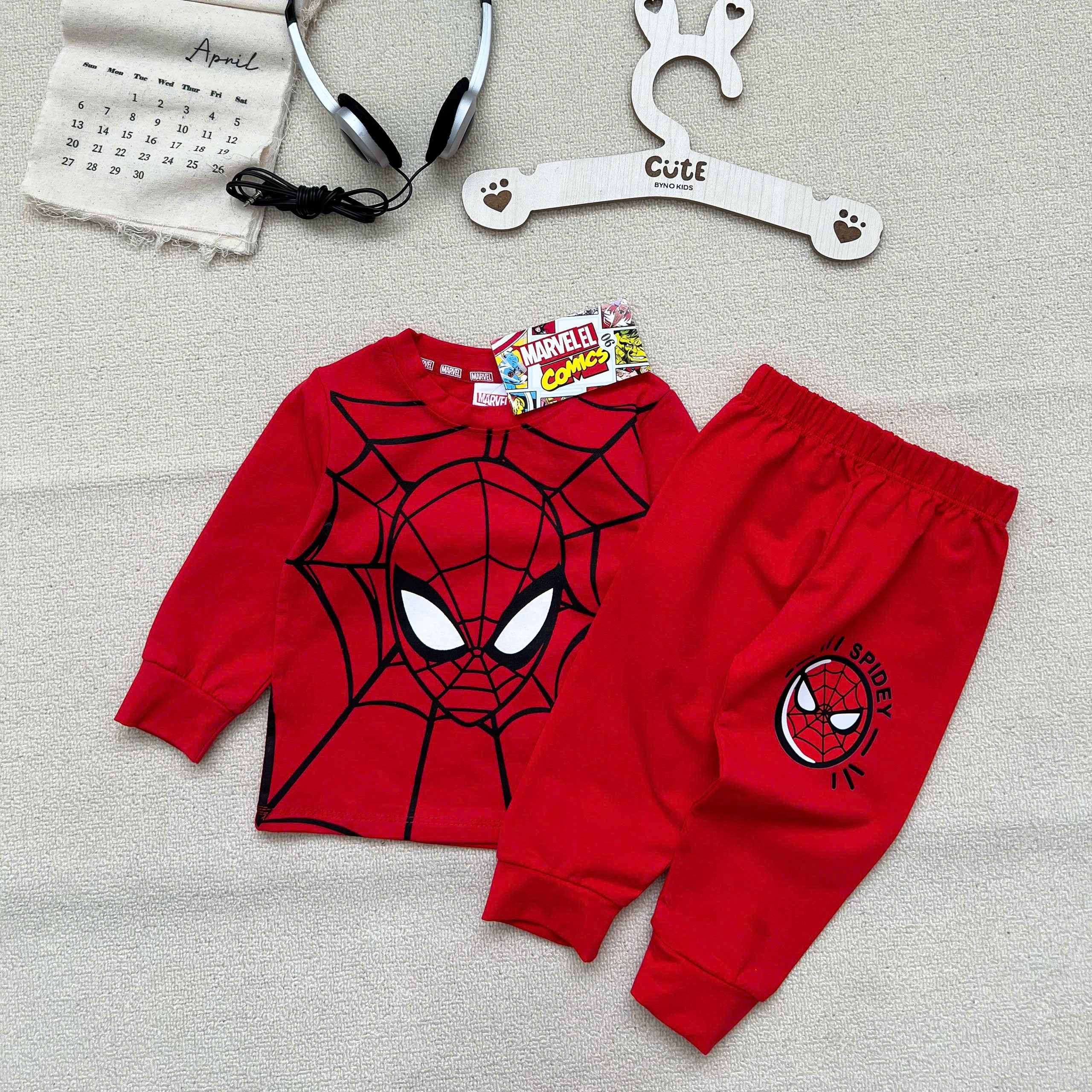 CV - N62 SET 2 BỘ NHỆN ĐỎ TRẮNG