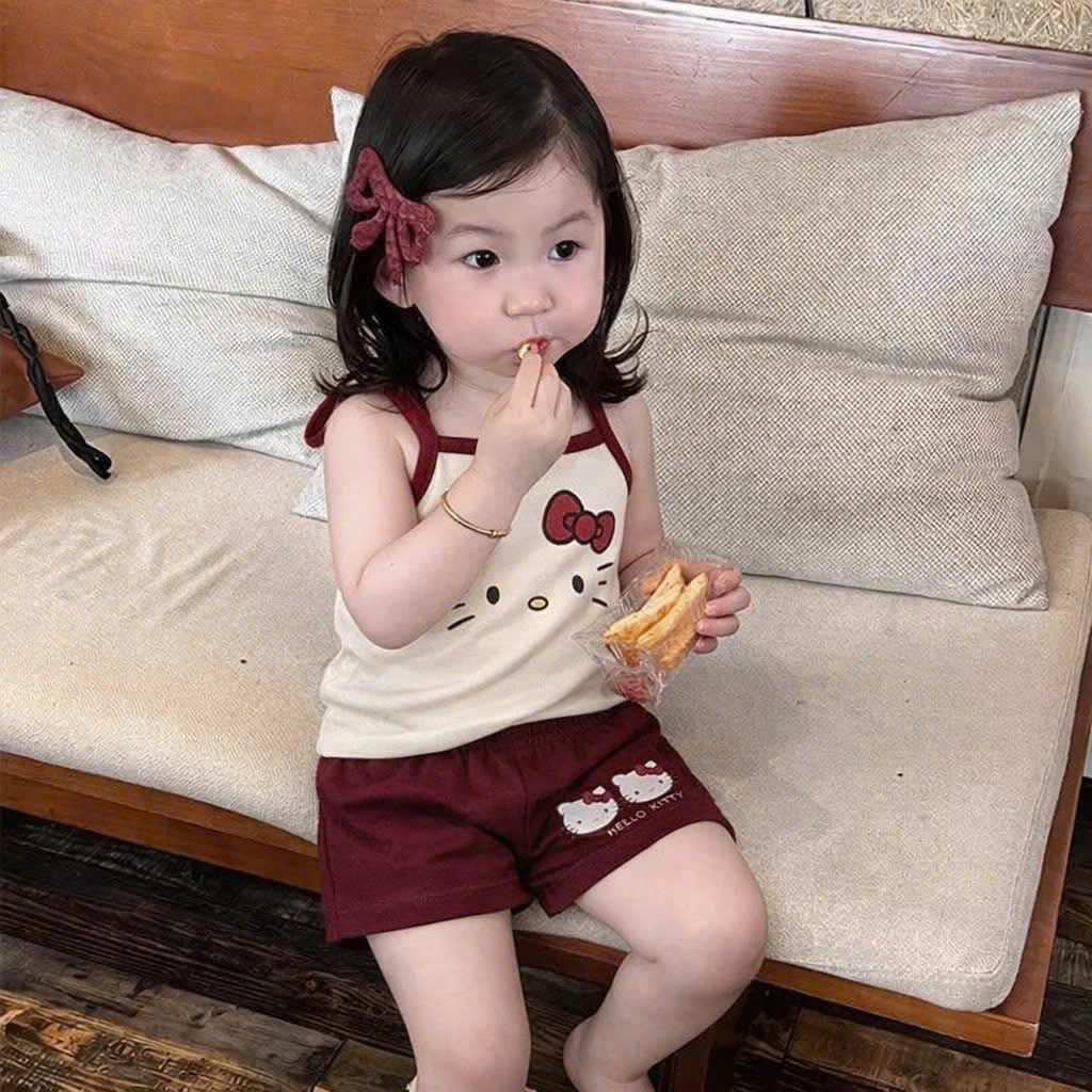 CV - O15 SET 2 BỘ CHẤM BI MÈO HELLO