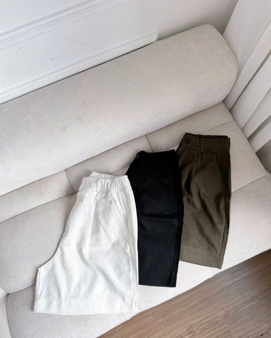 P29# SÉT 3 QUẦN LINEN CHO NỮ