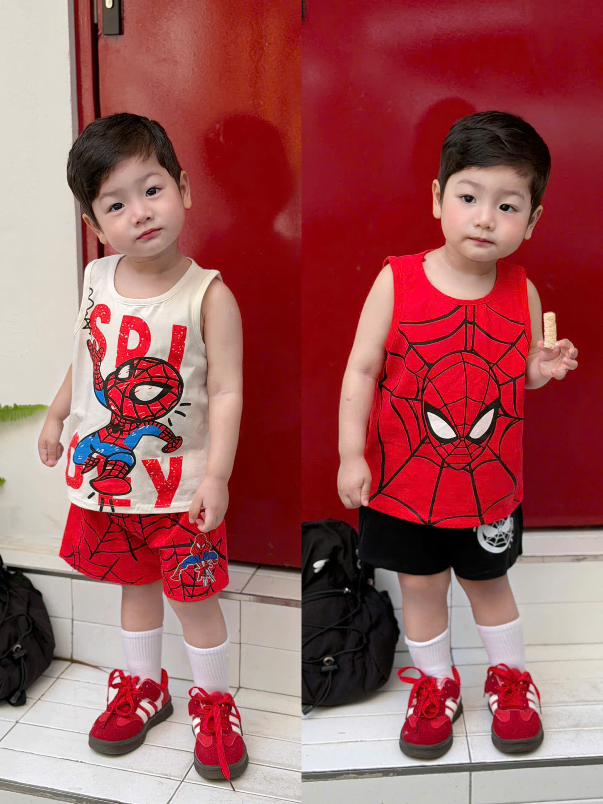 CV=P43# SET 2 BỘ NHỆN SÁT NÁCH CHO BÉ