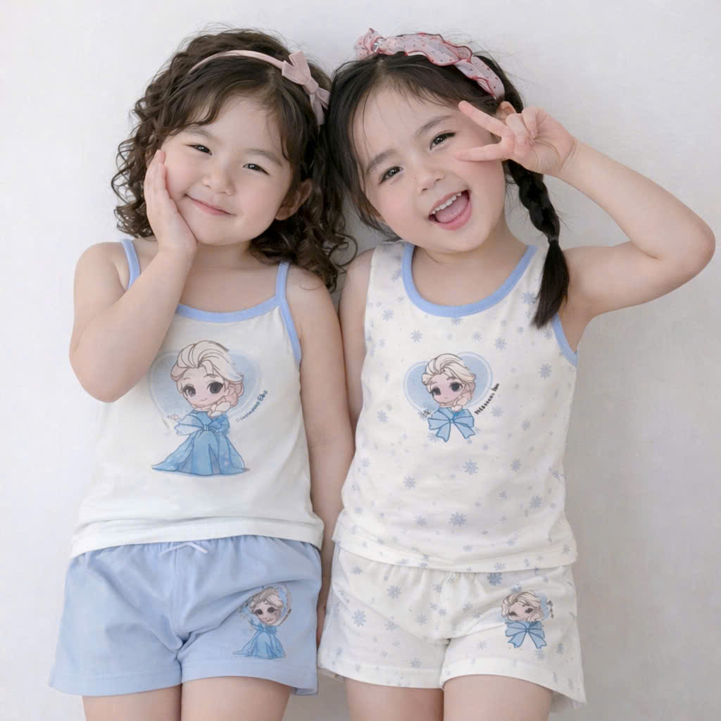 CV-P70# SET 2 BỘ ELSA 2 DÂY CHO BÉ