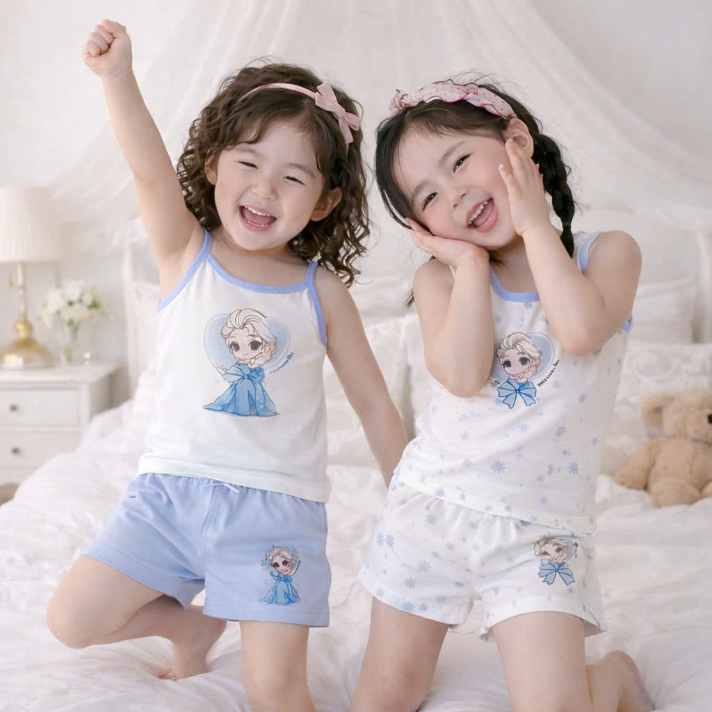 CV-P70# SET 2 BỘ ELSA 2 DÂY CHO BÉ
