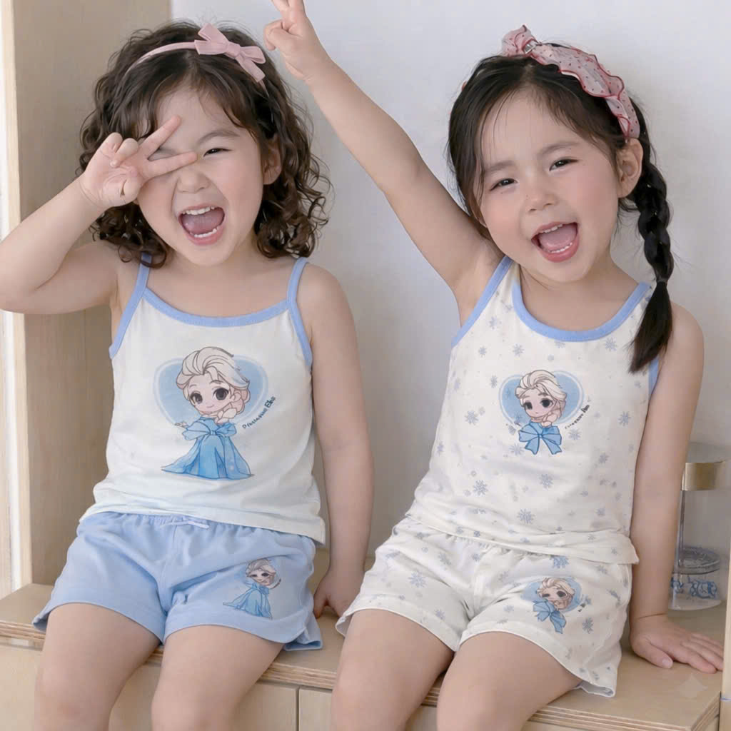 CV-P70# SET 2 BỘ ELSA 2 DÂY CHO BÉ