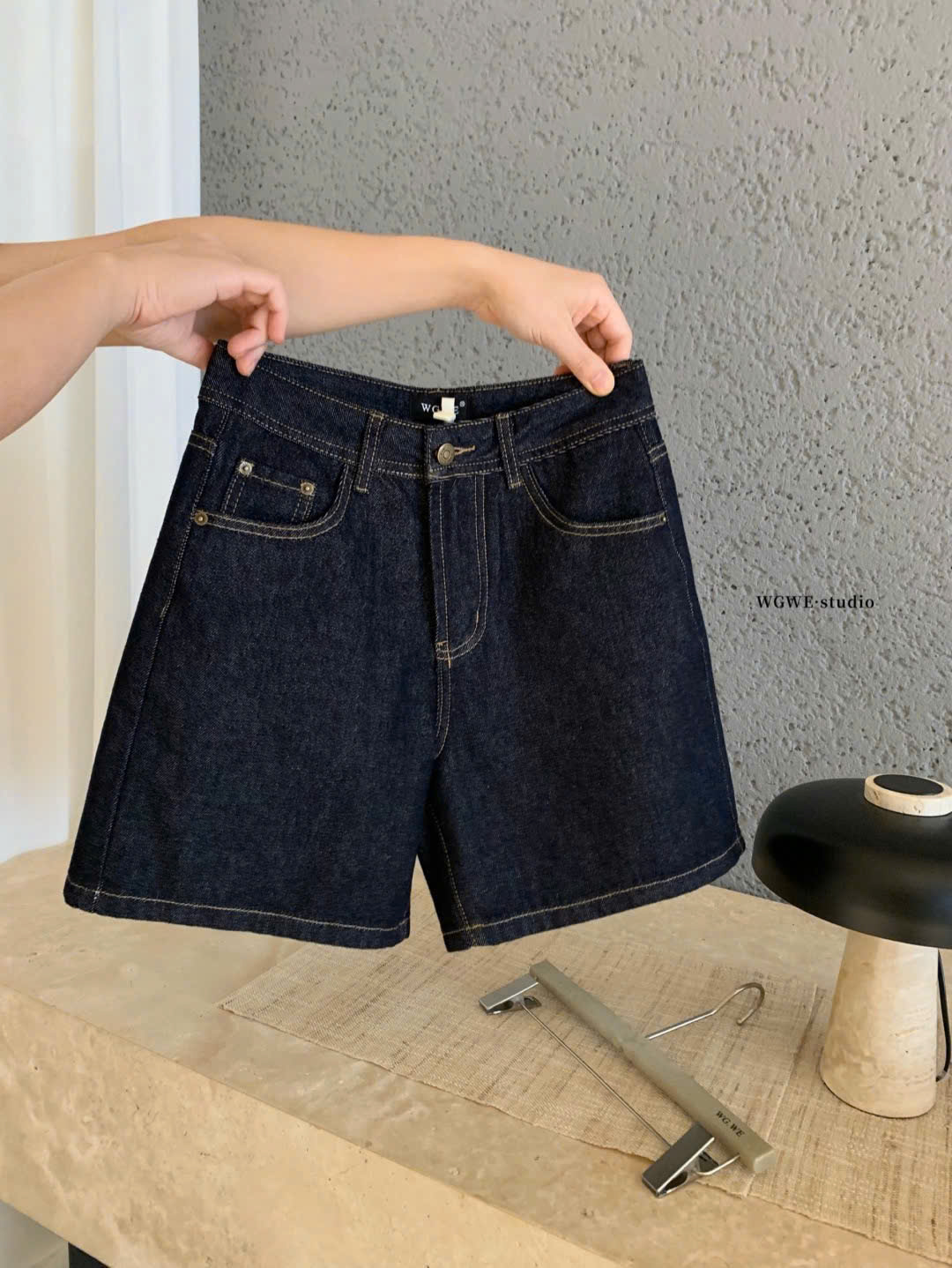 CV-P87# QUẦN ĐÙI JEAN XANH CHO NỮ