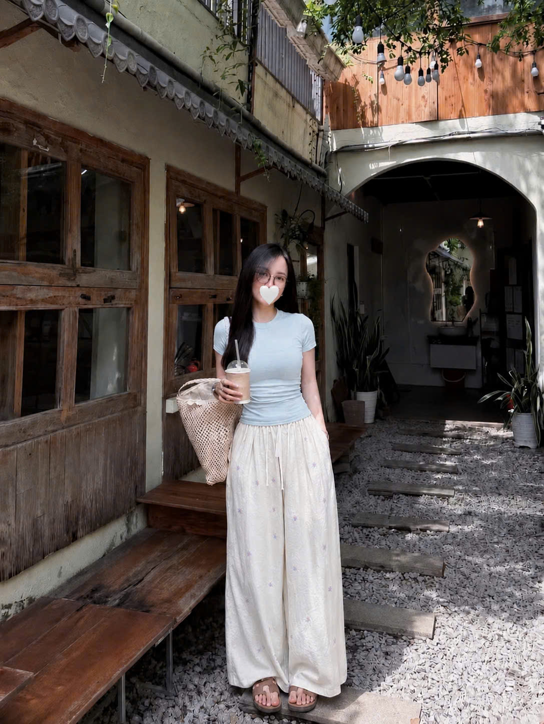 SET BỘ QUẦN HOA ÁO THUN NỮ