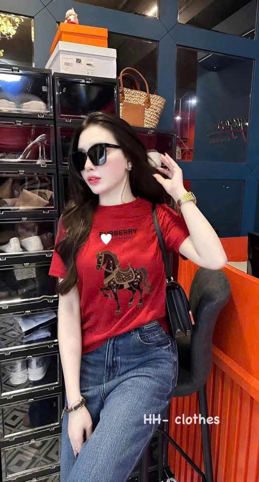 K77 ÁO PHÔNG NGỰA BUBBERRY 3 MÀU