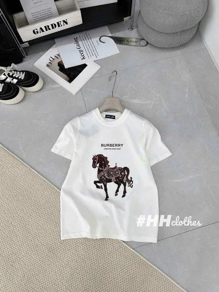 K77 ÁO PHÔNG NGỰA BUBBERRY 3 MÀU