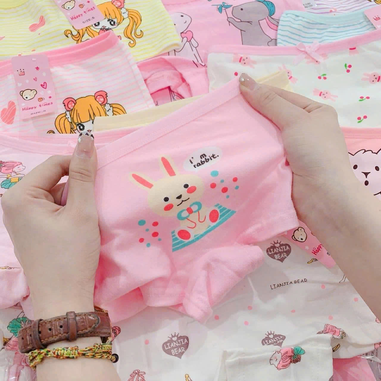 L38- SET 10 QUẦN CHIP ĐÙI BÉ GÁI