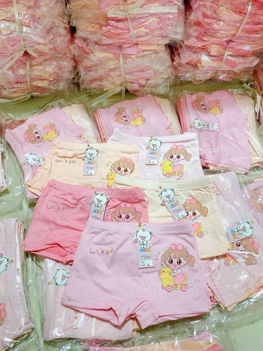 L38- SET 10 QUẦN CHIP ĐÙI BÉ GÁI