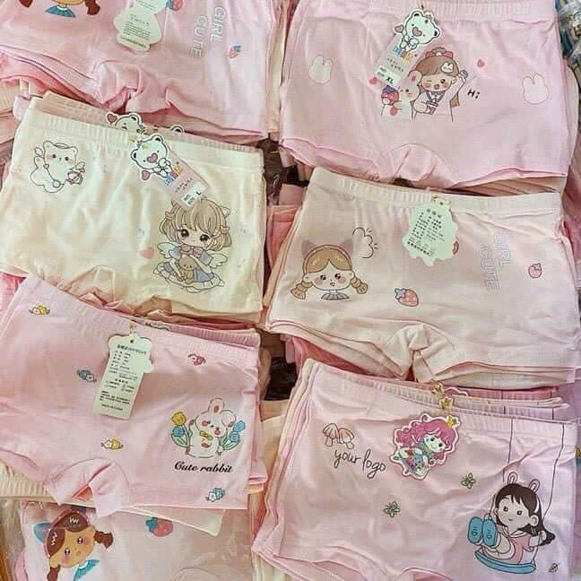 L38- SET 10 QUẦN CHIP ĐÙI BÉ GÁI