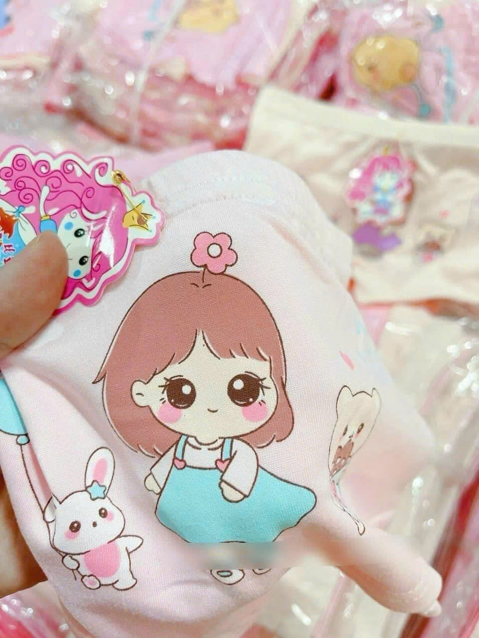 L38- SET 10 QUẦN CHIP ĐÙI BÉ GÁI