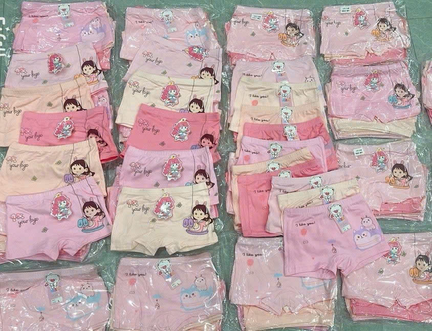 L38- SET 10 QUẦN CHIP ĐÙI BÉ GÁI
