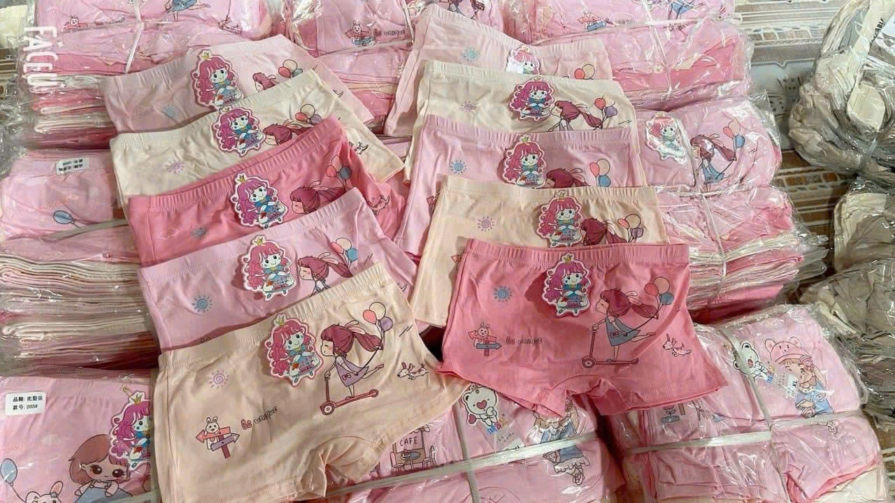 L38- SET 10 QUẦN CHIP ĐÙI BÉ GÁI