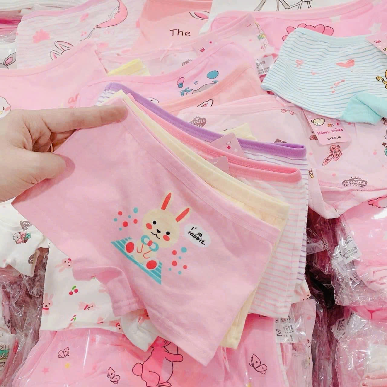 L38- SET 10 QUẦN CHIP ĐÙI BÉ GÁI