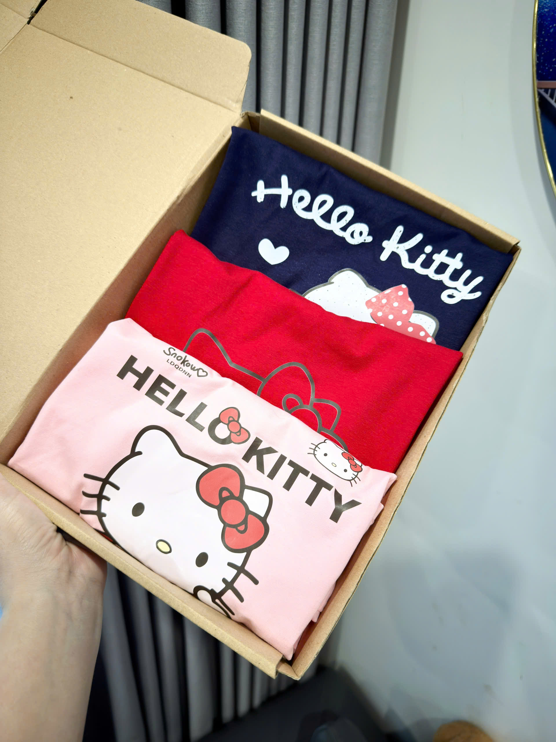 P03# SET 3 ÁO KITTY CHO BÉ