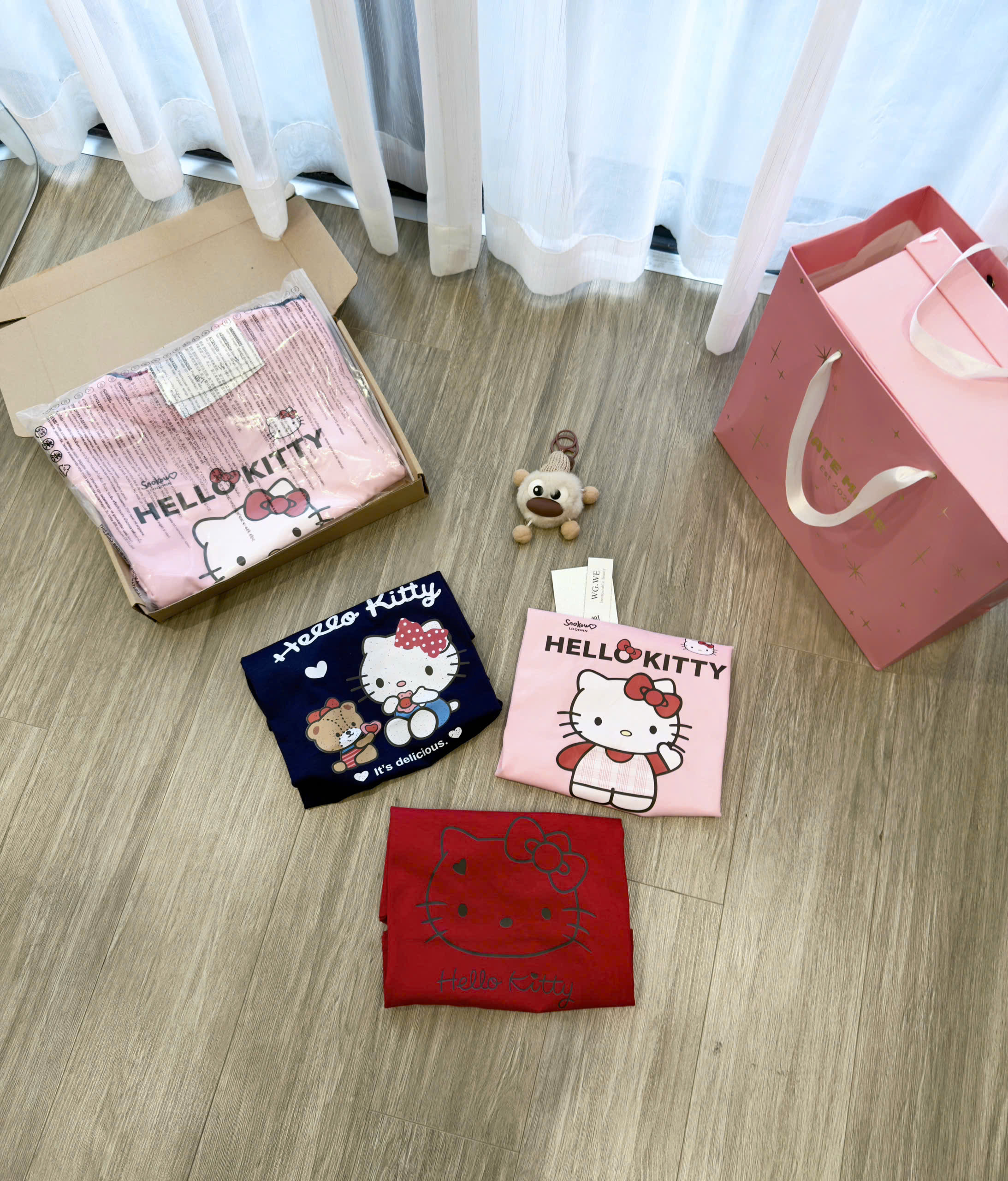 P03# SET 3 ÁO KITTY CHO BÉ