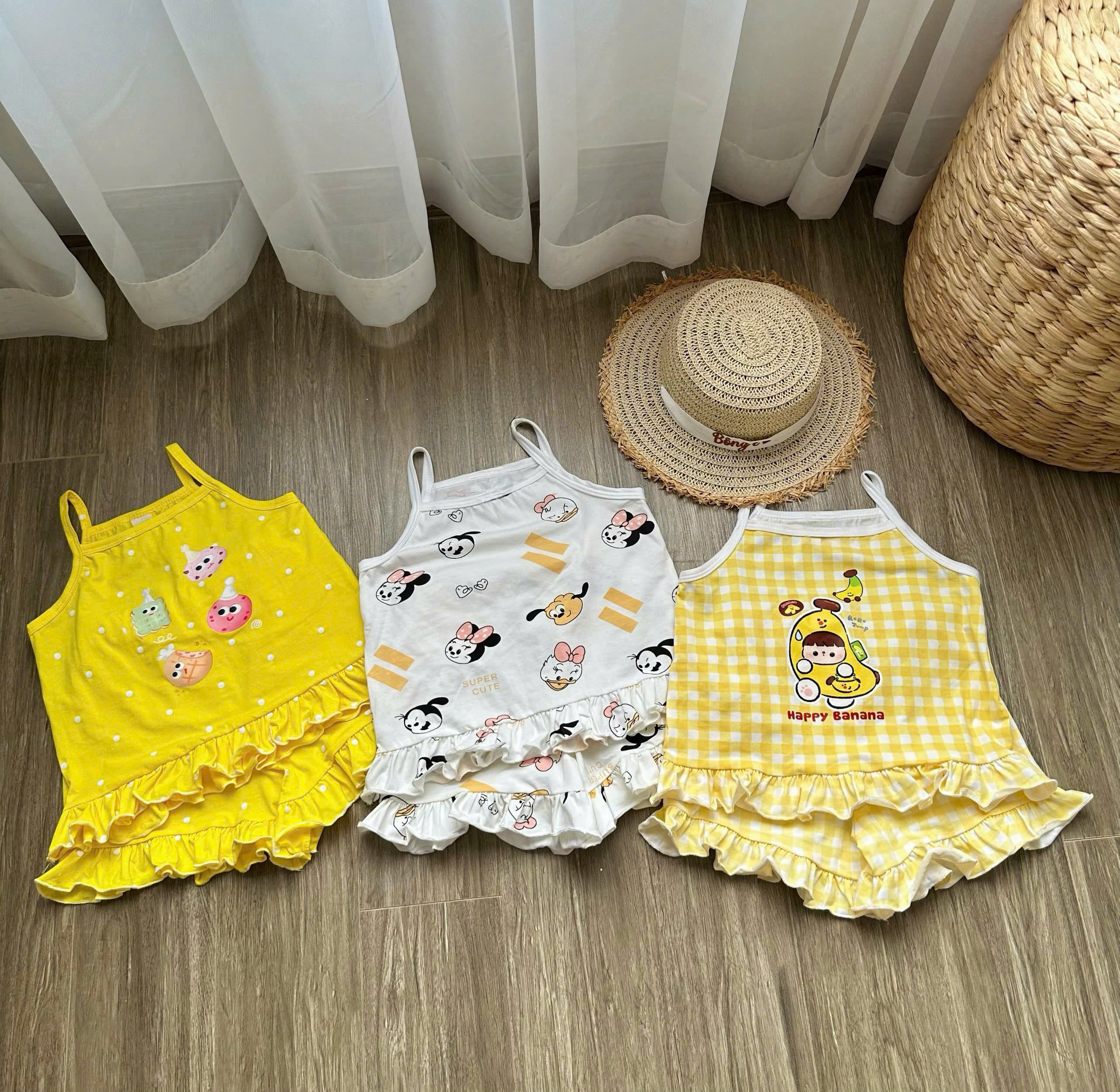 cv - k98 set 3 bộ banana cho bé