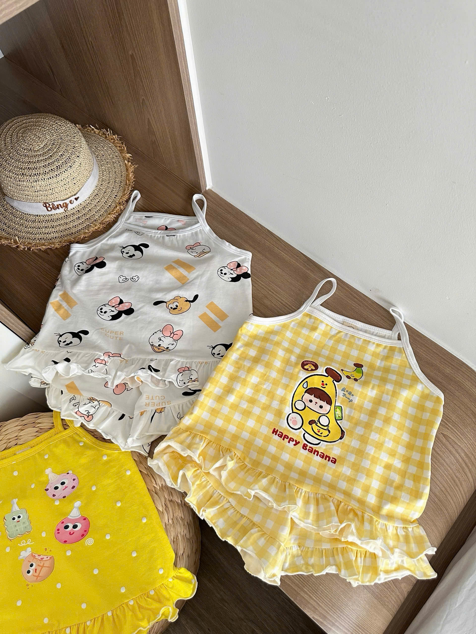 cv - k98 set 3 bộ banana cho bé