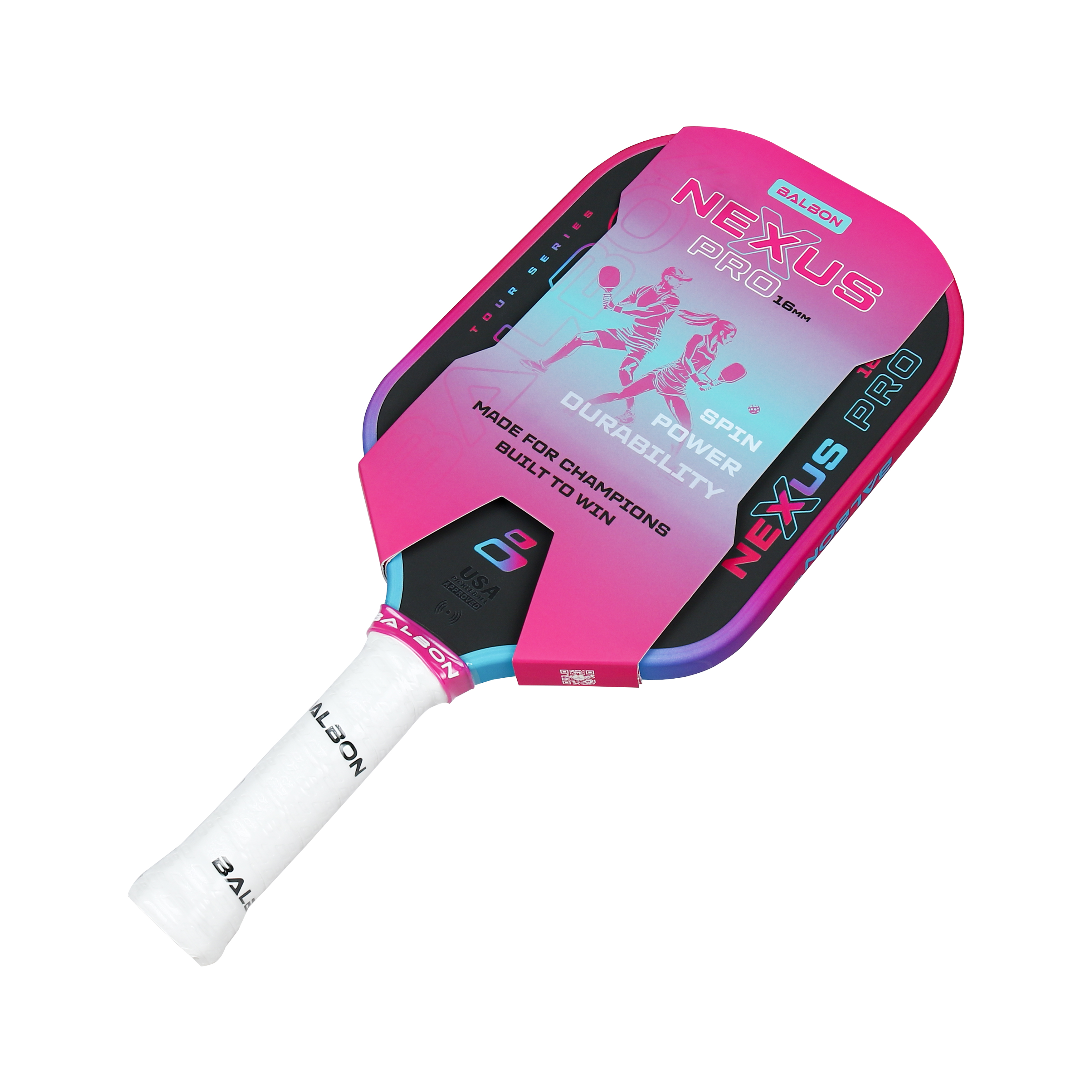 Vợt Pickleball Balbon NEXUS PRO - Pink Cyan