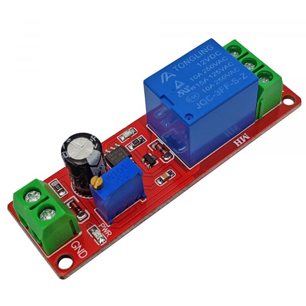 Mạch tạo trễ đóng ngắt relay NE555