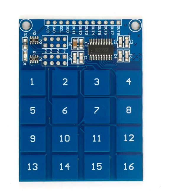 Bàn phím cảm ứng điện dung TTP224 TTP226 TTP2229