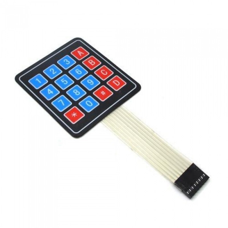 Bàn phím mềm ma trận keypad matrix 1x4 3x4 4x4