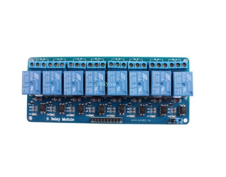 Module 8 Relay Với Opto Cách Ly 5VDC