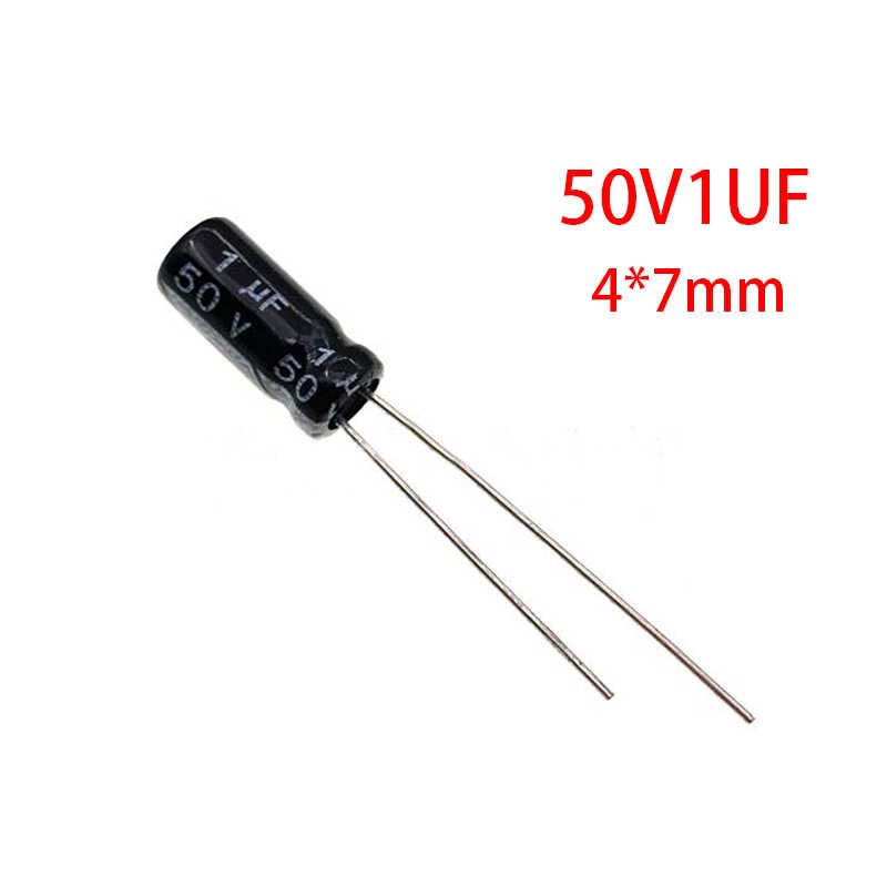 Tụ hoá 50v1uf (4x7mm)