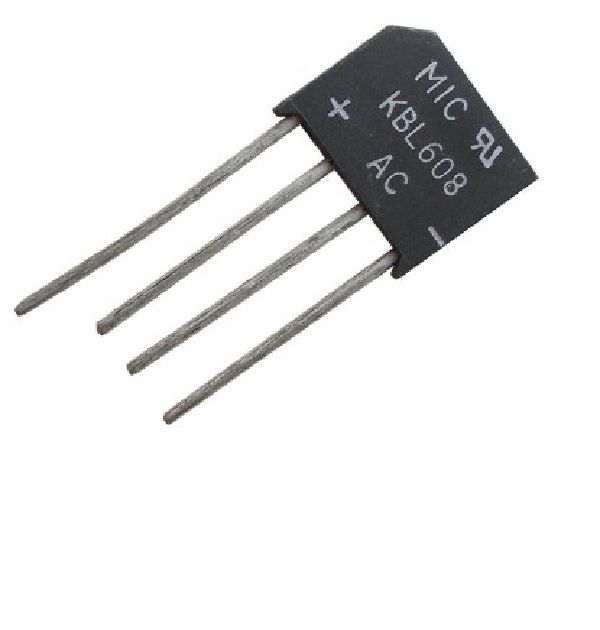 KBL608 DIODE CẦU 6A 1000 V