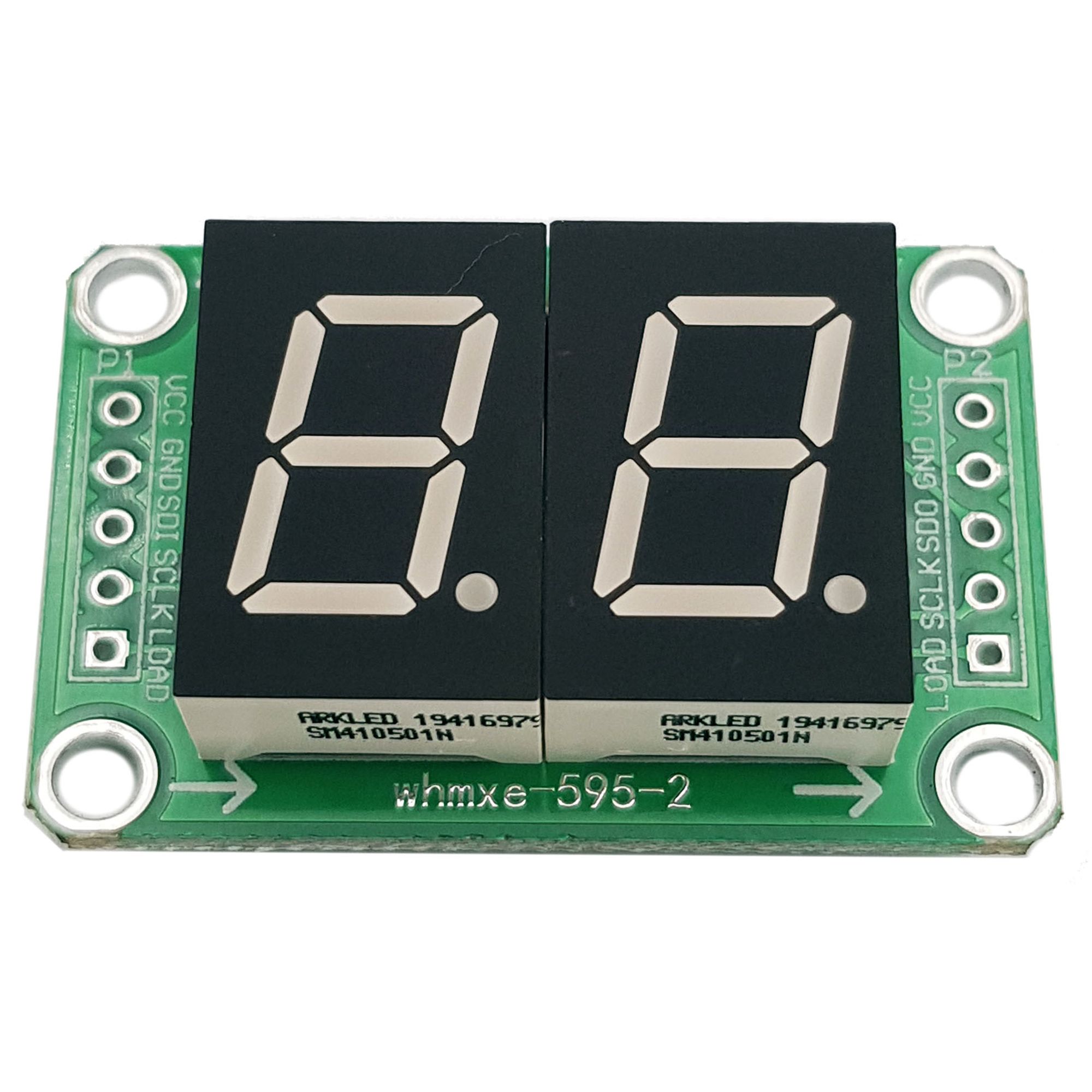 Hc595 Module Mạch hiển thị 2 led 7 đoạn 74hc595