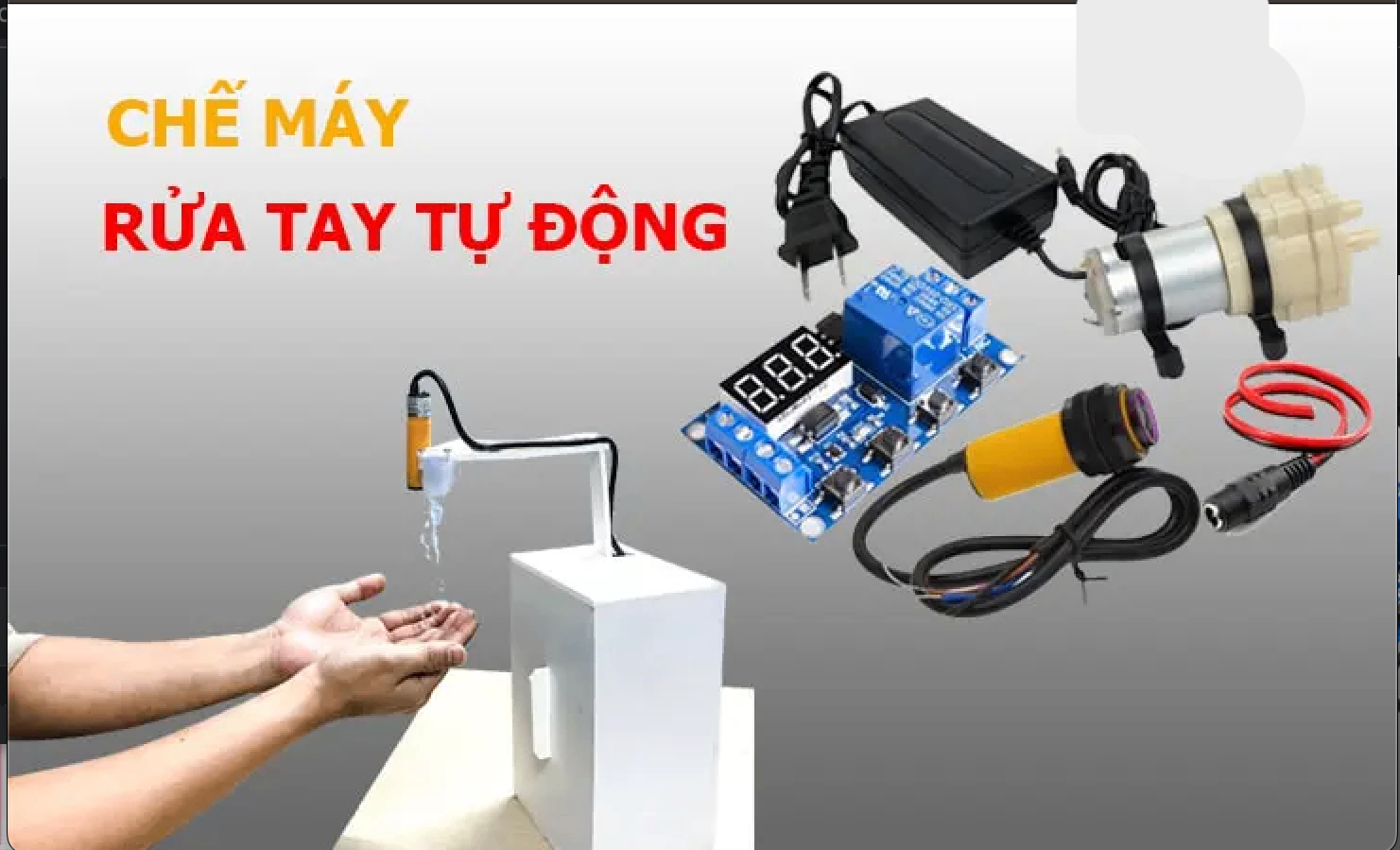 Combo mạch rửa tay tự động