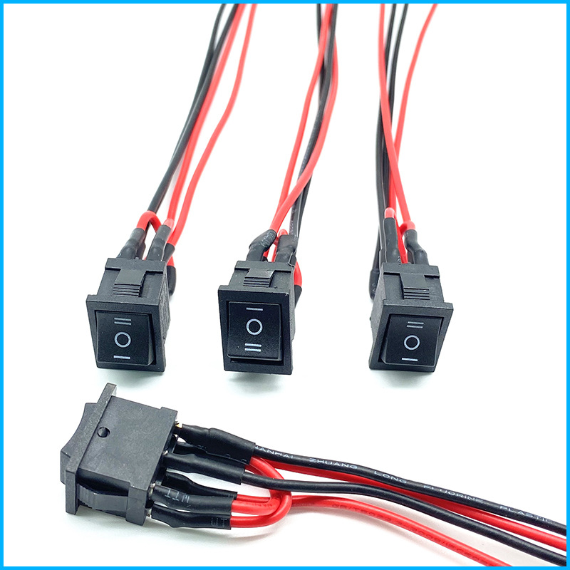 Công tắc tiến lùi động cơ 6 chân 3 chế độ KCD1-106 15*21mm 
