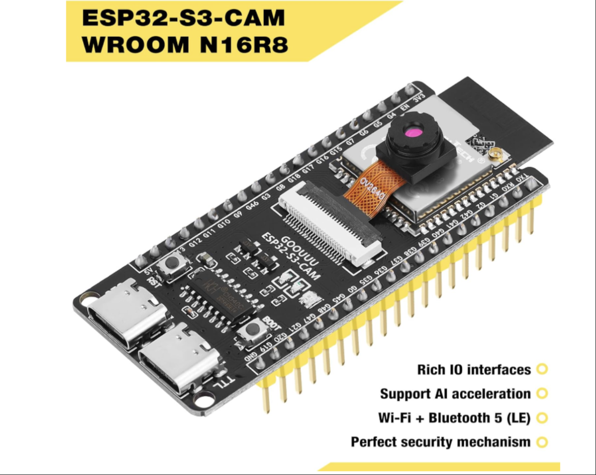 ESP32-S3 N16R8 CAM OV 5640 