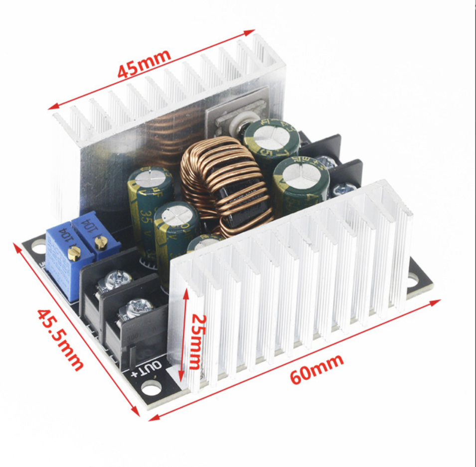 Mạch giảm áp 300W 20A đầu vào 6-40VDC đầu ra 1,2-35VDC 