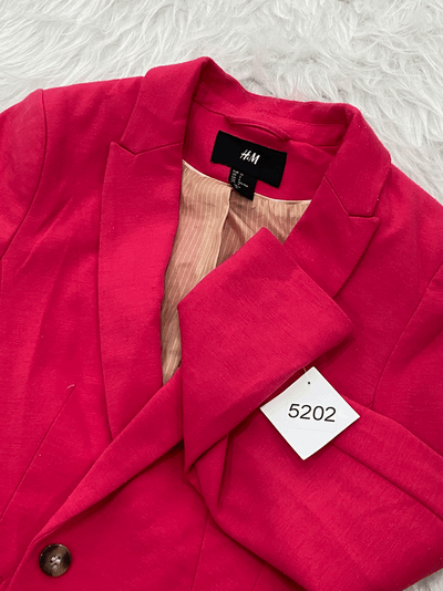 Bộ áo vest tay dài và quần tây hồng sexy tuyệt đẹp - J83