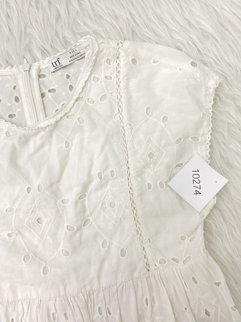 Váy Zara trắng bé gái | Shopee Việt Nam